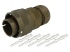 Conector militar 18 VG95234 mufă tată 5 pini oliv