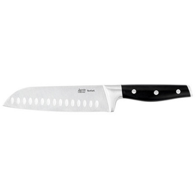 CUTIT SANTOKU 18CM JAMIE OLIVER HOME COOK TEFAL foto