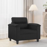 vidaXL Canapea de o persoană, 60 cm, piele ecologică