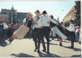 Bnk cp Sarbatori in Transilvania - Dans sasesc - necirculata, Fotografie, Sibiu