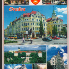 CPI B12435 CARTE POSTALA - ORADEA. ZONA CENTRALA, MOZAIC