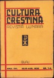 C5682N Cultura Creștină, 7-8/1936, Blaj