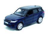 Macheta auto Land Rover Range Rover Sport albastru, pull back, 1:36 Tayumo