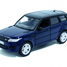 Macheta auto Land Rover Range Rover Sport albastru, pull back, 1:36 Tayumo