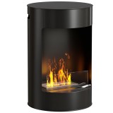HOMCOM Șemineu cu Bioetanol, Sobă Independentă cu Etanol de 55 cm, Ardere 3 ore | Aosom Romania