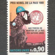 O.N.U.Geneva.1989 Trupele ONU ptr. pace-PREMIUL NOBEL SN.570