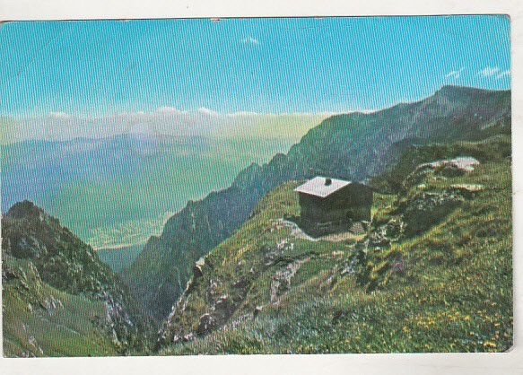 bnk cp Muntii Bucegi - Cabana Caraiman - uzata