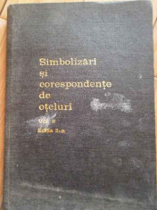 Simbolizari Si Corepondente De Oteluri Vol 2 - Colectiv ,297566 foto