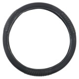 Husa volan auto Carbone 20322, piele sintetica, negru, D 37 - 39 cm