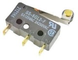 Comutator Limitator SS-5GL2-F Rola SPDT ON-(ON) Omron, Montaj Suruburi, Terminale Lipire, 19.8x6.4x10.2mm