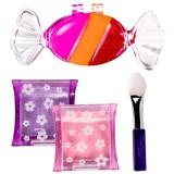 Set Machiaj Copii, Multicolor, 4 Bucăți, Recomandat 3+ Ani