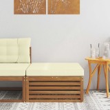 vidaXL Taburet pentru exterior Lemn Solid de Acacia natural 900558