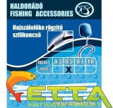 Haldorado - Tub silicon fixare inaintas fir de par 0,5mm 1buc/plic