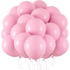 Set 10 baloane din latex, flippy, model party, 13 cm, 1 g, roz