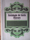 Antologie De Texte Literare Pentru Anul Ii-liceu - S. Boatca, V. Teodorescu ,304963, Didactica Si Pedagogica