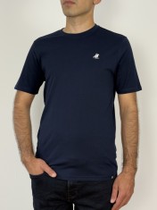 U.S. Grand POLO Tricou barbati cu logo brodat, Regular fit, din bumbac, Bleumarin inchis, M