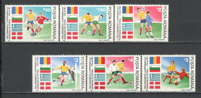 Romania.1990 C.M. de fotbal ITALIA TR.501
