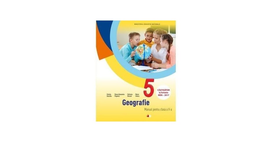 Geografie. Manual pentru clasa a V-a (contine CD) (carte cu defect ...