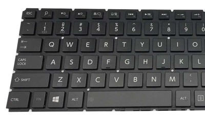 Tastatura Laptop, Toshiba, Satellite S50-B, S50T-B, neagra, iluminata, layout UK foto