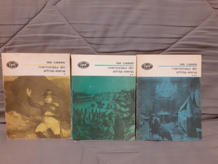 MEMORIALUL DIN SFANTA ELENA-BARTOLOMEU DE LAS CASES (3 VOL)