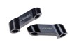 Extensii Oglinzi Moto Negre, Set Complet, Filet M10 M8, Aluminiu, Universal