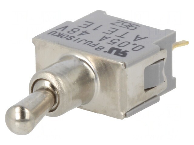 Comutator basculant ON-OFF-ON 48VAC 0,05A