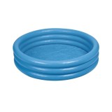 Piscina gonflabila rotunda, 147 x 33 cm, vinil, albastra, 3 inele