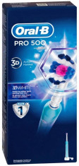 Periuta de dinti electrica Oral-B PRO 500 3D White foto