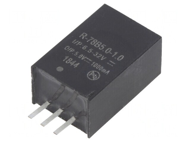 Convertor DC/DC 5W, 6.5-32V la 5V 1A SIP3 PCB