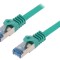 Cablu patch cord Cat6a LSZH verde