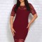 Rochie Erica BordoMarimea