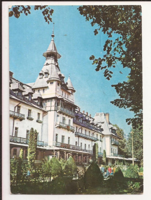 Carte Postala veche Romania-Calimanesti - Pavilionul central ,Circulata 1979 foto