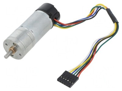 Motor DC cu Codificator și Transmisie 6V 34:1 foto