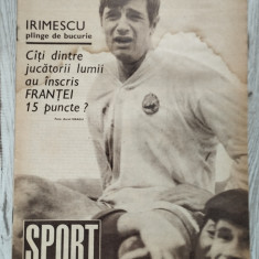 Revista SPORT nr. 23 - Decembrie 1968 - Politehnica Iasi