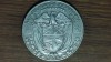 Panama - moneda de colectie rara argint 900 - 1/2 medio balboa 1930 - calitate impecabila ! valoare catalog mare !, America Centrala si de Sud