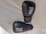 Manusi Box Everlast Queens 14oz (78-90kg) Piele Sintetica,Protectie Antrenament,Ajustare Velcro