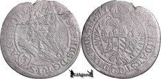 1709 CB, 3 Kreuzer - Iosif I - Brieg - Ducatele Sileziei - Regatul Boemiei