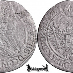 1709 CB, 3 Kreuzer - Iosif I - Brieg - Ducatele Sileziei - Regatul Boemiei