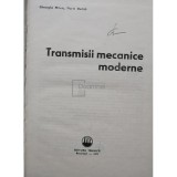 Gheorghe Miloiu - Transmisii mecanice moderne (Editia: 1971)