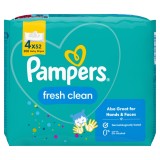 Pachet Servetele umede Fresh Clean, 208 bucati, Pampers