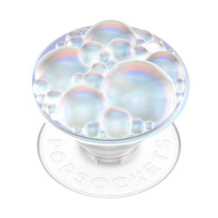 PopSockets - PopGrip - Bubbly - Clear