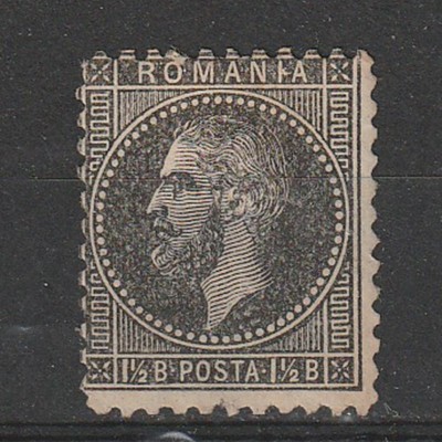 1 1/2 Bani Carol I Emisiunea Bucuresti II LP40a 1879-1880 foto