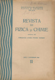 Rom&acirc;nia, Revista de Fizica si Chimie, seria B, nr. 11/1964