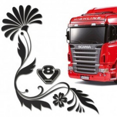 Set 2 x Sticker geamuri laterale Scania, TIR029