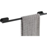Cumpara ieftin Suport prosop Wenko Orea negru mat 60 cm