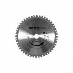 Disc circular vidia pentru metal 185/48T 20, Yato YT-60625