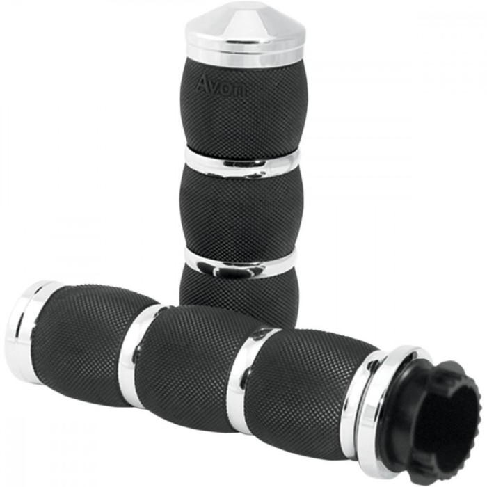 Mansoane accelratie Avon Air touring- 25,4mm diametru; Culoare Crom Cod Produs: MX_NEW 06300846PE