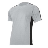 Tricou Bumbac Multicolor / Gri-negru - M