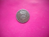 HOPCT MONEDA - ANGLIA 6 PENCE 1925 GEORGE V - -MONEDE STRAINE- ARGINT