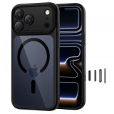 Husa MagSafe pentru Apple iPhone 17 Pro, Tech-Protect, MagPeak, Neagra